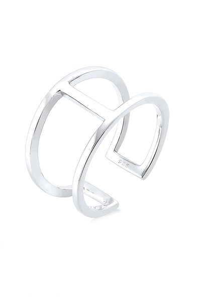 ELLI Inel Geo Minimum Trend - Argint 925