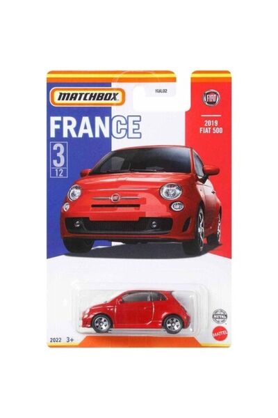Matchbox Fransa Araçları Serisi Hbl02 2019 Fiat 500 Hbl02 Hfh70