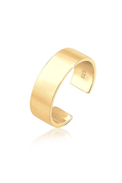ELLI Základní prsten Geo Minimal Trend - 925 Sterling Silver MIDI