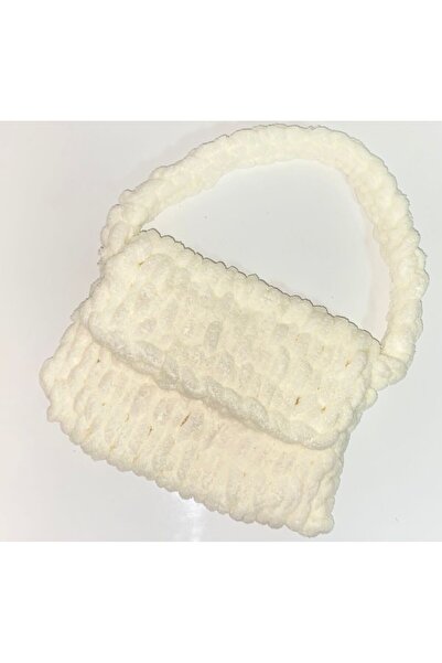 örgü Puffy çanta