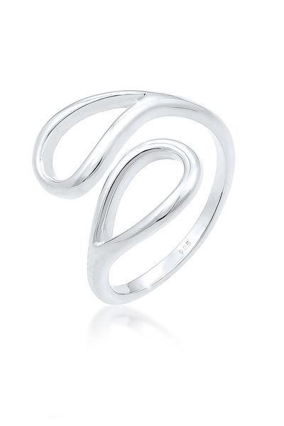 ELLI Výřez do prstenu Drop 925 Sterling Silver