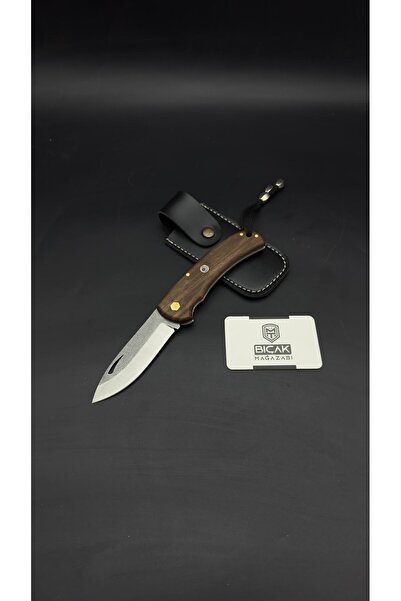 MT BIÇAK MAĞAZASI N690 ÇELİK CEVİZ KABZE PANDA MODEL KAMP ÇAKISI