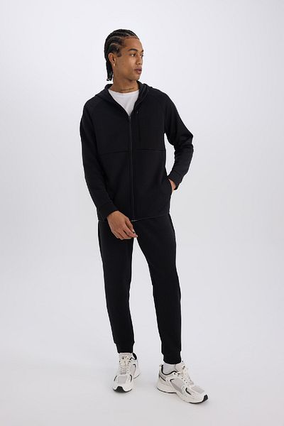 DeFacto DeFactoFit – Slim Fit Skuba Jogger-Jogginghose mit Standardbein und Taillenschnürung