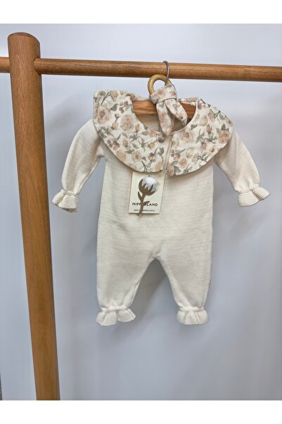 Butik Organik %100 Pamuk Dört Parça Yenidoğan Hastane Çıkışı-Hediyelik Kutulu...