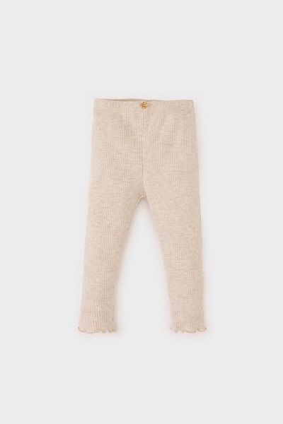 DeFacto Baby-Mädchen-Leggings mit geradem Bein, gerippt, Z4676A225SP