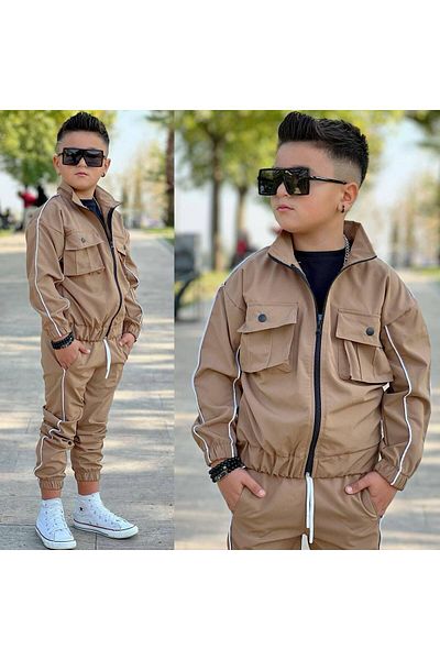 KOKOŞ BEBEK Stylish Set Made of Parachute Fabric