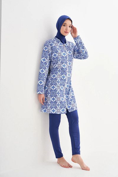 medipek Boneli Water Repellent Parachute Full Covered Leggings Hijab Swimsuit