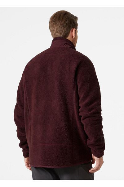 Helly Hansen Panorama Pile Block Jacket Men's Claret Red Fleece HHA.49460.HHA.658