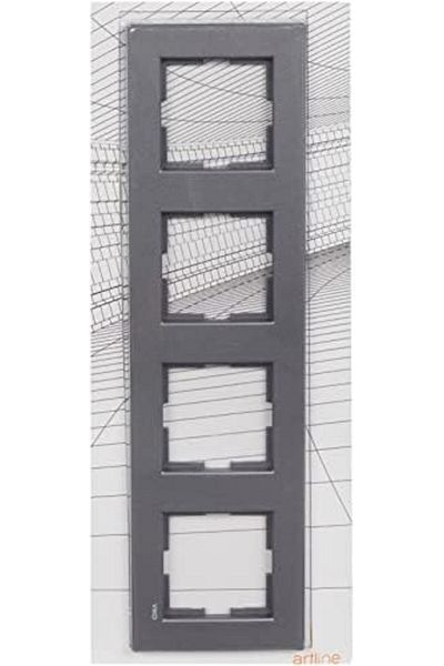 STOREMAX Slcshp Novella Smoked Quadruple Frame Cloydx 1061052