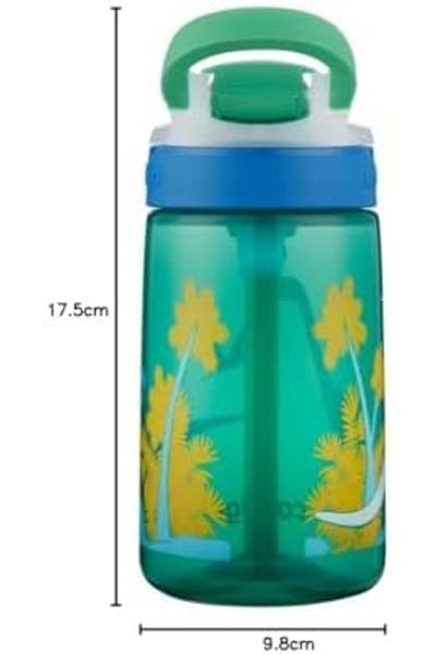 yusuftex AdultGizmoFlipAutospout- Children's Beverage Bottle with Straw,BPAFree Water Bottle