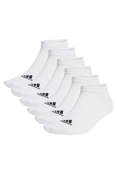 adidas Unisex Sneakersocken, 6er Pack - Dünne und leichte Sportswear Low Cut Socken, Logo, einfarbig