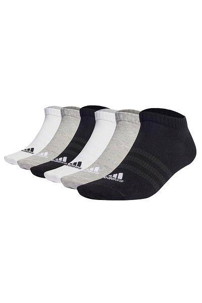 adidas Unisex Sneakersocken, 6er Pack - Dünne und leichte Sportswear Low Cut Socken, Logo, einfarbig