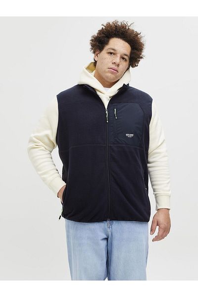 Jack & Jones Plus Fleeceweste Fleeceweste in Übergröße
