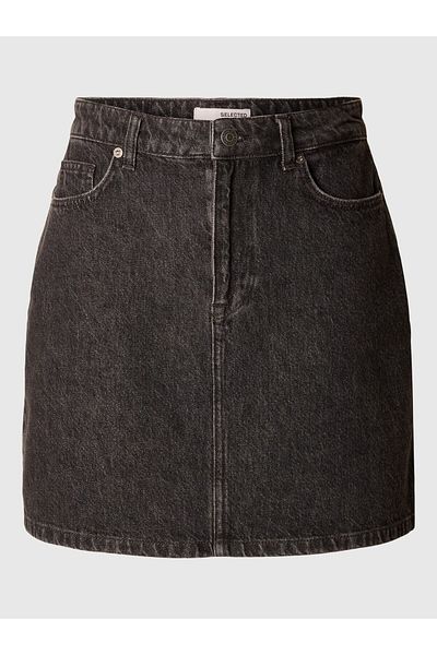 Selected Femme Jeansrock High Waist