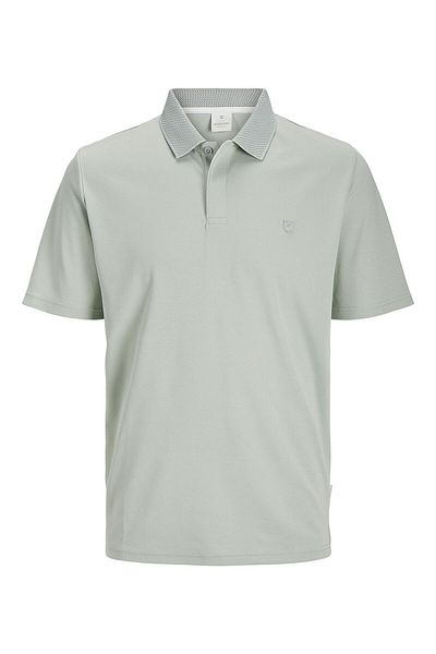 Jack & Jones Premium Poloshirt Einfarbig Hemdkragen Poloshirt