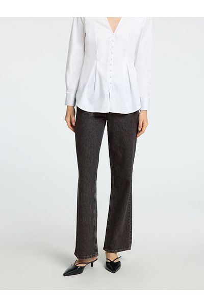 Selected Femme Flared Jeans High Waist