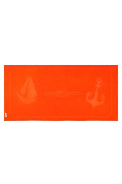 ANEMOSS Segel Strandtuch Orange 140x70 cm