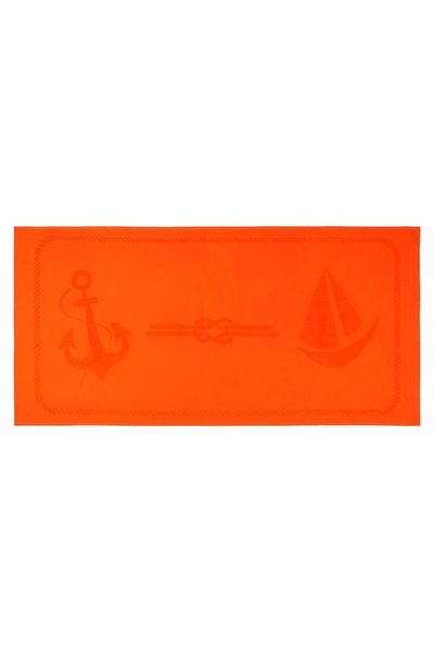 ANEMOSS Segel Strandtuch Orange 140x70 cm