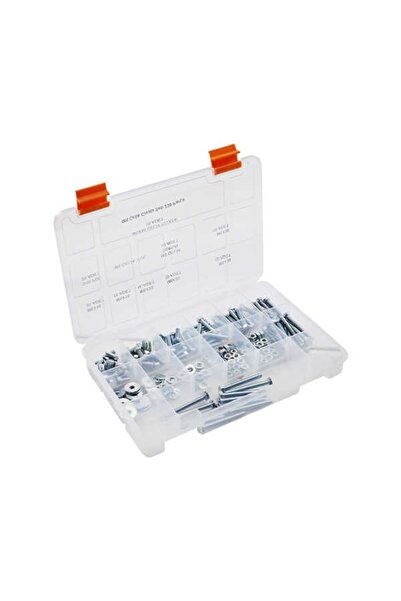 AY-CİV Ayaz M5 Çelik Civata Seti Anahtar Başlı Civata 230 Parça