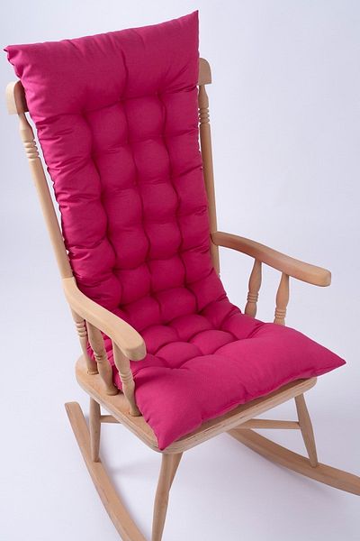 ALTINPAMUK Pernă pentru scaun Selen Lux Fuchsia - 120x50cm Bancă, leagăn balansoar (NUMAI PERNA)