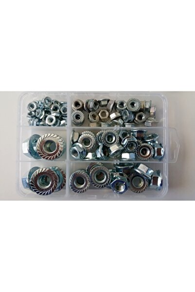 AY-CİV Ayaz Flanşlı Somun Seti 96 Parça Dın 6923