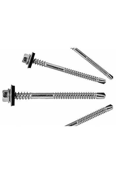 AYAZCİVATA Ayaz 5.5x120 Trapez Çatı Vidası Sandviç Panel 12mm 700 Adet 1 Koli