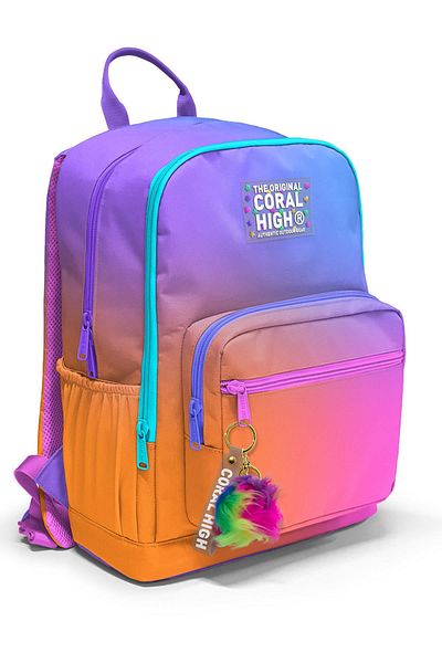 Coral High Rucsac de școală cu schimbare de culoare 23675