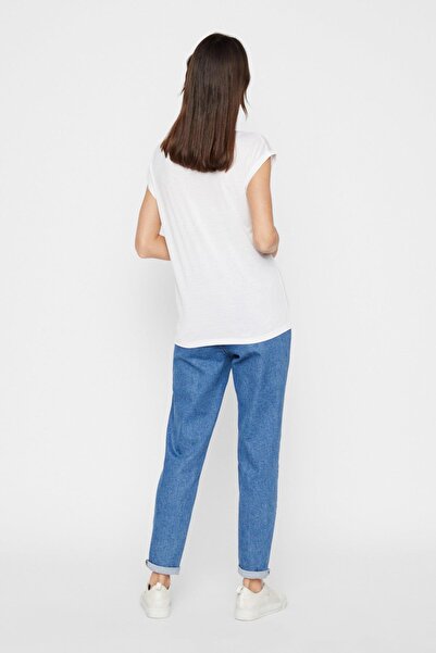 Org Marka Store Markastore 17078732 - T-Shirt με ανοιχτό γιακά και κομμένο μανίκι