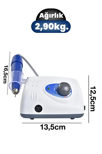 strong 210 Strong210 Elektrikli Freze (TIRNAK TÖRPÜ) Makinesi (65 W 35.000 DEVİR)