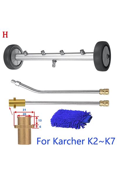 Choice For Karcher K-h Undercarriage Cleaner Water Broom Car Chassis Wash For Karcher/parkside/black Decker