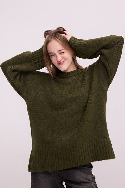 Addax Crew Neck Basic Knitwear Sweater K2217-C3