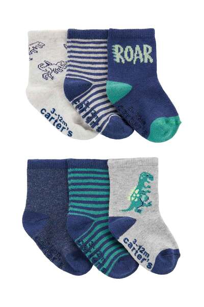 Carter's Baby Boy Socks Set 6 Pack