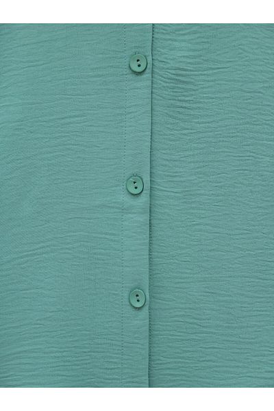 Modamorfo Lässige Tunika mit Steindetails und Rüschen – Y.