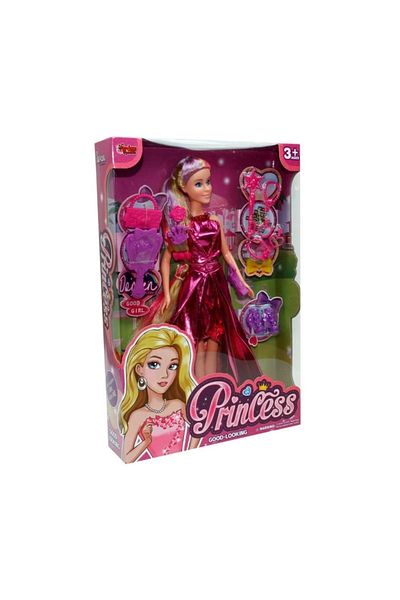 KdrElektronik Children's Wg-66765 Boxed 29cm Fashion Doll with Accessories - Vardem Toy