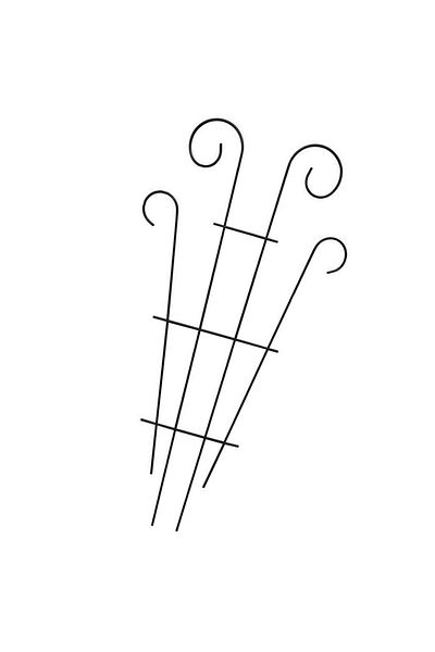 Choice Stakes Plant Climbing Support Frame Trellis Flowers Stand Cage Tree Garden Plant Support Home Pla...