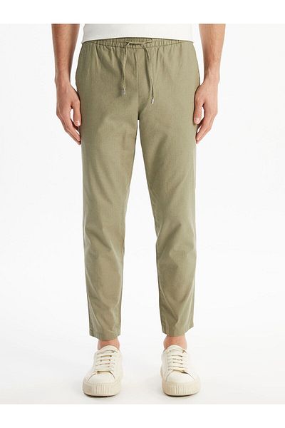 LC Waikiki Slim Fit Linen Blended Men's Trousers