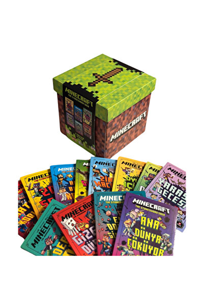 XLibris Mega Minecraft Küpü 12 Kitap Set
