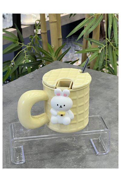AROW Lux V4 Model Porcelain Figured Mug with Strainer