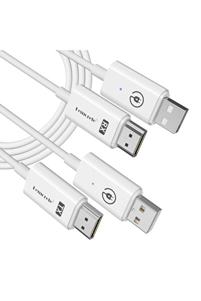 lemorele جهاز إرسال واستقبال لاسلكي HDMI أسود اللون بدقة 1080 بكسل، مدى لاسلك...