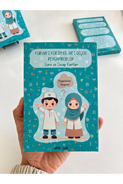 lamel shop Soru ve Cevap Kartları | Kuran'ı Kerim'de adı Geçen Peygamberler