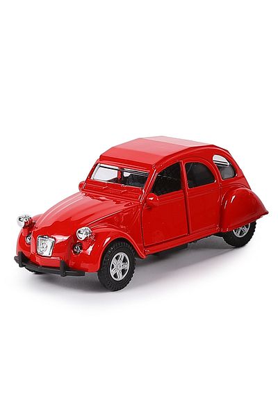 Choice Red 1/32 Scale Alloy Classic Car Model Pull Back Diecast Children's Toy Simulation Vehicle Model Dec