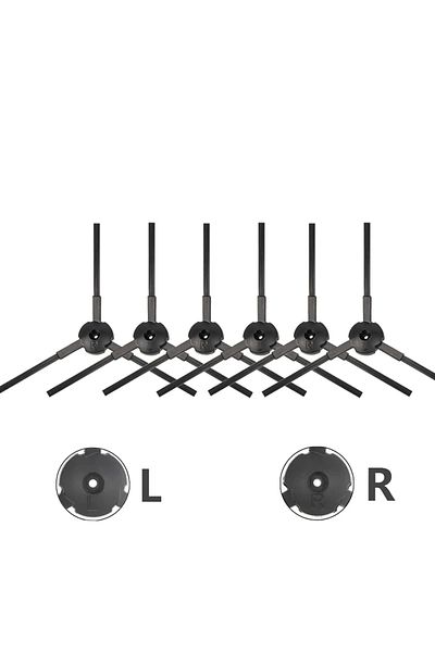 Choice 6pcs For Ilife Replacement Side Brush For Ilife V3 V5 V5s V3s A6 A4 A4s V50 V55 X5 Accessories Vacuu