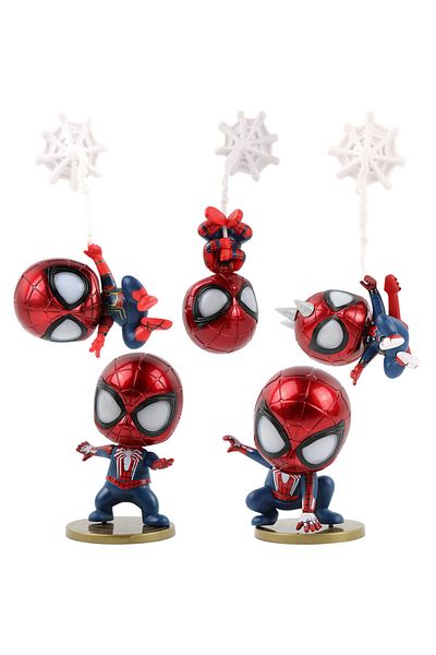 Choice White Anime Movies Spidermans Figure Cartoon Toys Super Hero Pvc Action Figure Model Dolls Kid Toy T