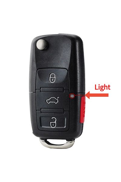 Choice 4 Buttons Car Key With Hu66 New Folding Shell Case Fob For Vw Volkswagen Golf Mk6 Tiguan Passat Cc S