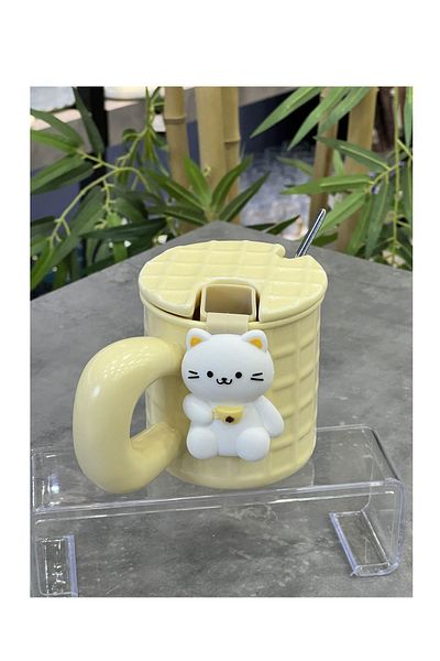 AROW Porcelain Figured Luxury Mug V1 - Lid with Strainer