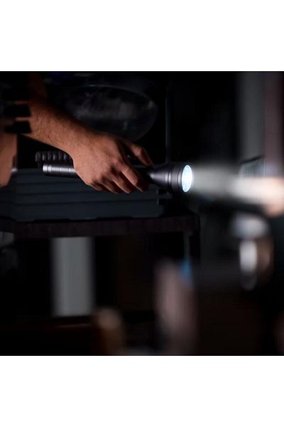 Geepas Rechargeable LED Flashlight-  XPG-2 Torch LED and 6 Hours Continuous Working|