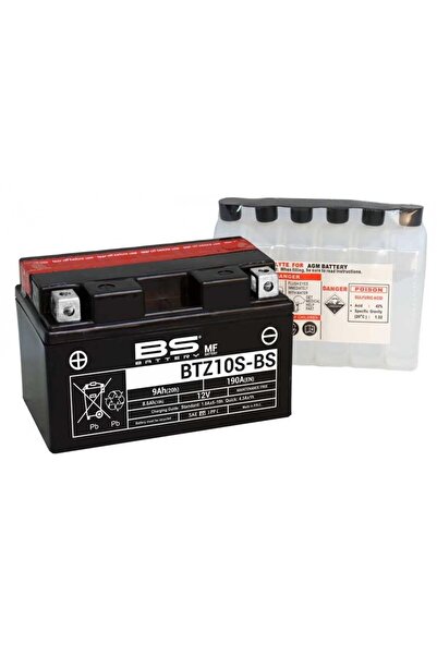 Genel Markalar BS AKÜ BTZ10S-BS 12V9AH 2018-2023 Honda NSS250 (Forza 250)