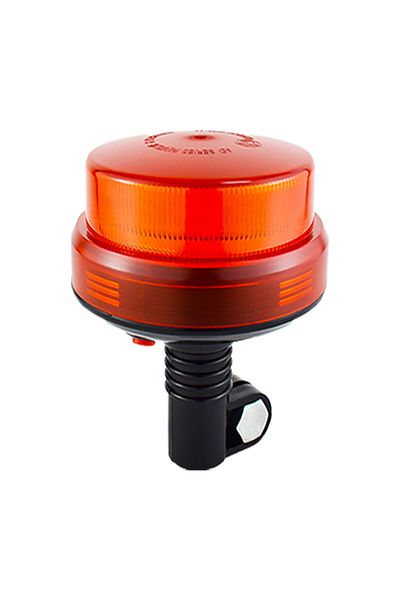 jaln7 025 Beacon 1 قطعة مصباح إشارة تحذير LED للجرار باللون العنبر لـ J-deer وميض دوار