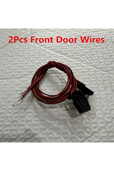 Choice أسلاك الباب الأمامي قطعتان من كابلات إضاءة الباب الأمامي الخلفي للسيار...