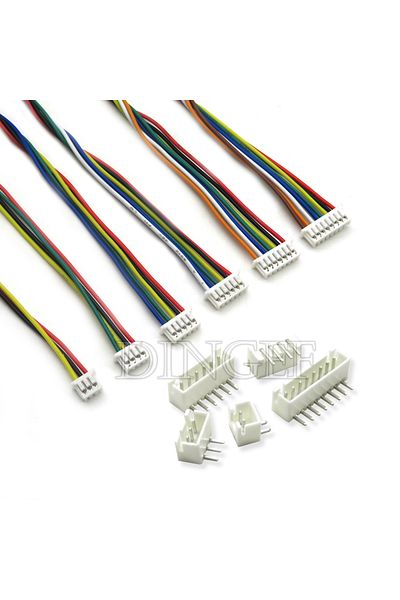 Choice 3p Length 20cm Xh2.54mm 5sets Jst1.25 Zh1.5 Ph2.0 Xh2.54 Connector Female Male 2/3/4/5/6/7/8/9/10p W